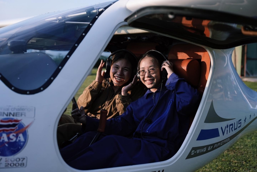 스카이 플라잉 파라모터 파타야 