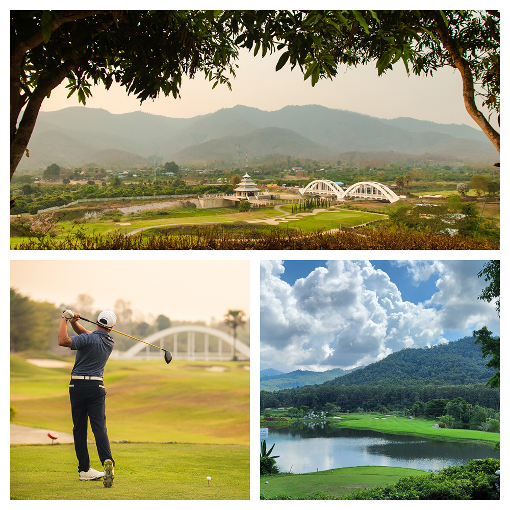 치앙마이 최저가 다색 골프투어